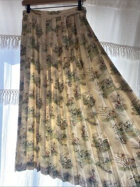Brooks Brothers Vintage Golf Theme Skirt